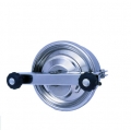ART 312 Round Manhole Outward Opening With Two Handwheels 